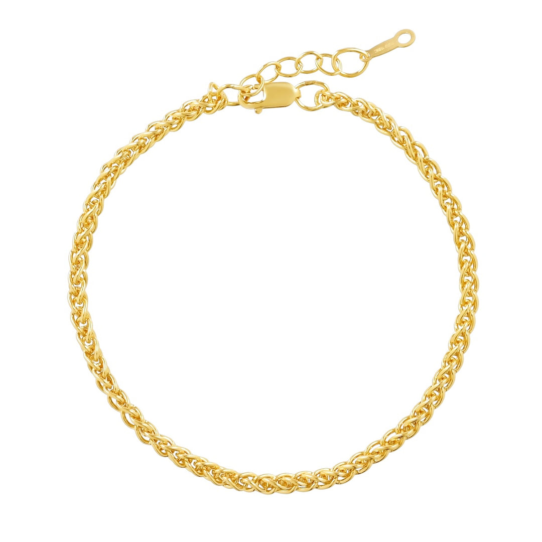 SALE - Wheat Chain Bracelet - Bracelets -  -  - Azil Boutique