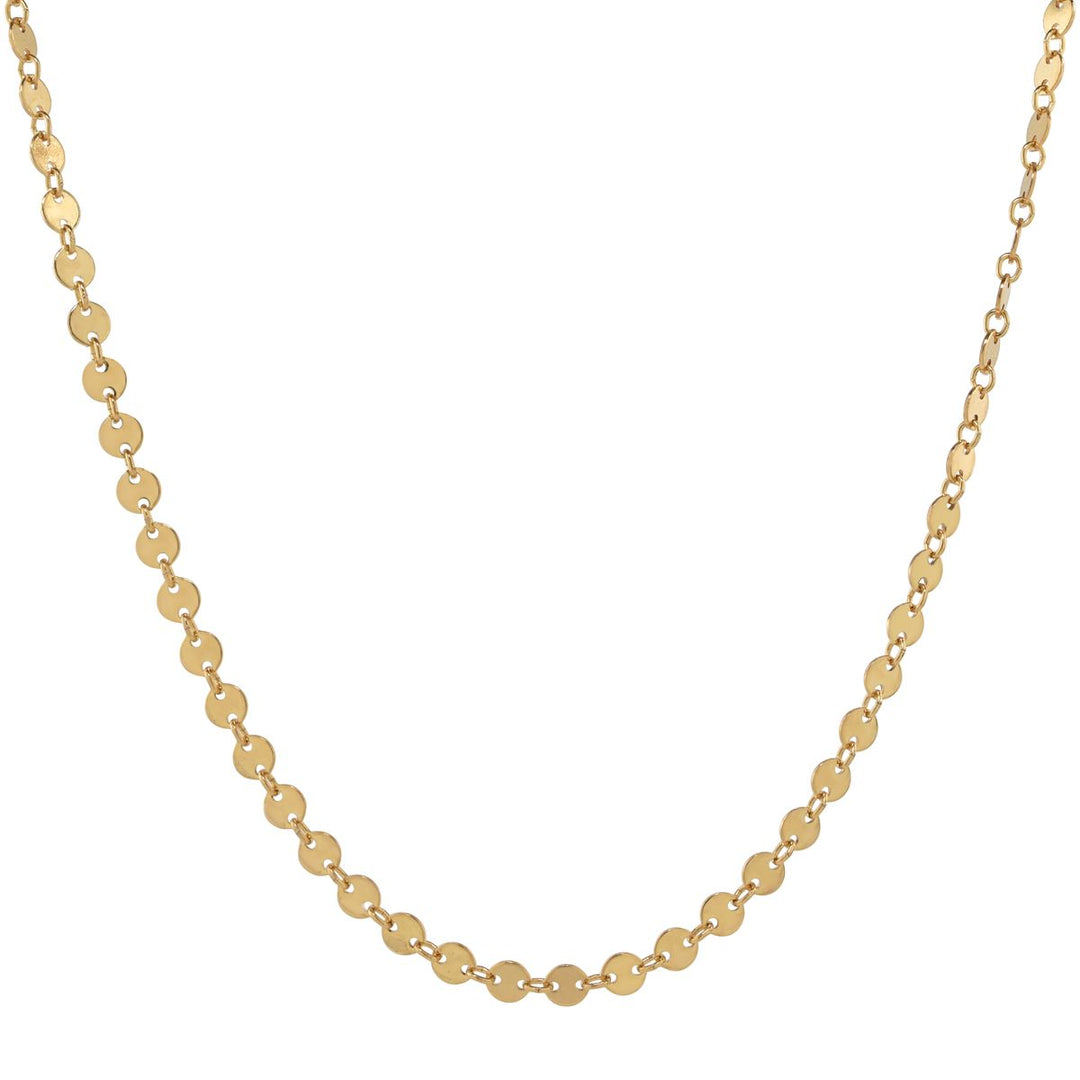 SALE - Multi Disc Choker Necklace - Necklaces - Gold - Gold / 14" - Azil Boutique