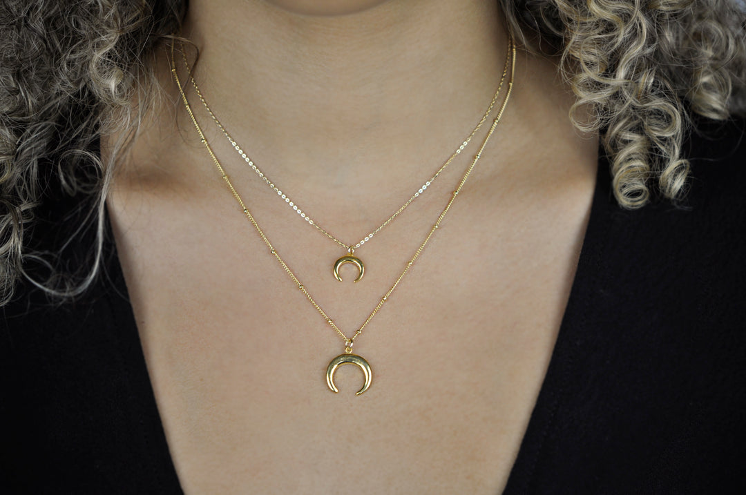 SALE - Horn Necklace - Necklaces -  -  - Azil Boutique