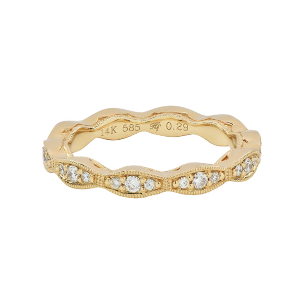 Diamond Marquise Ring - Rings - Yellow Gold - Yellow Gold / 5 - Azil Boutique