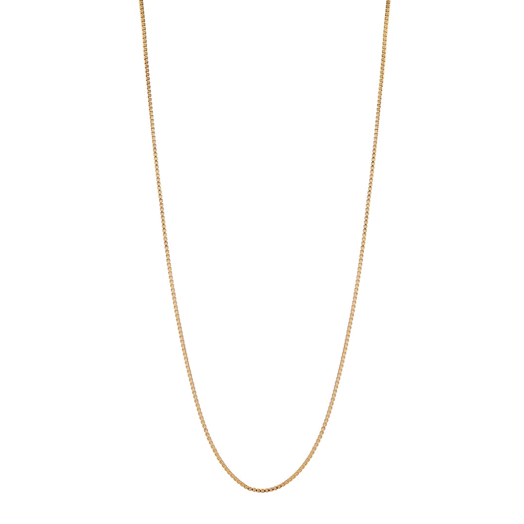 Classic Box Chain Necklace - Necklaces - 14" - 14" - Azil Boutique