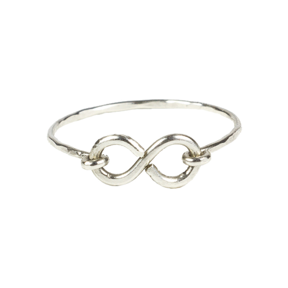 Infinity Ring - Rings - Silver - Silver / 4 - Azil Boutique