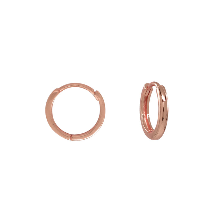 Classic Ear Huggie - Earrings - Rose Gold - Rose Gold / Large - Azil Boutique
