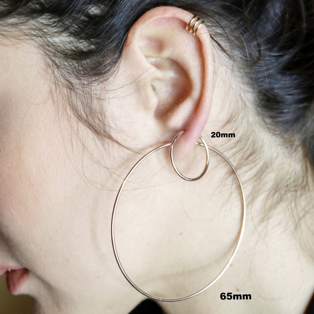Hoop Earrings - Earrings -  -  - Azil Boutique