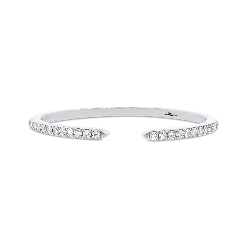 Diamonds Open Ring - Rings -  -  - Azil Boutique
