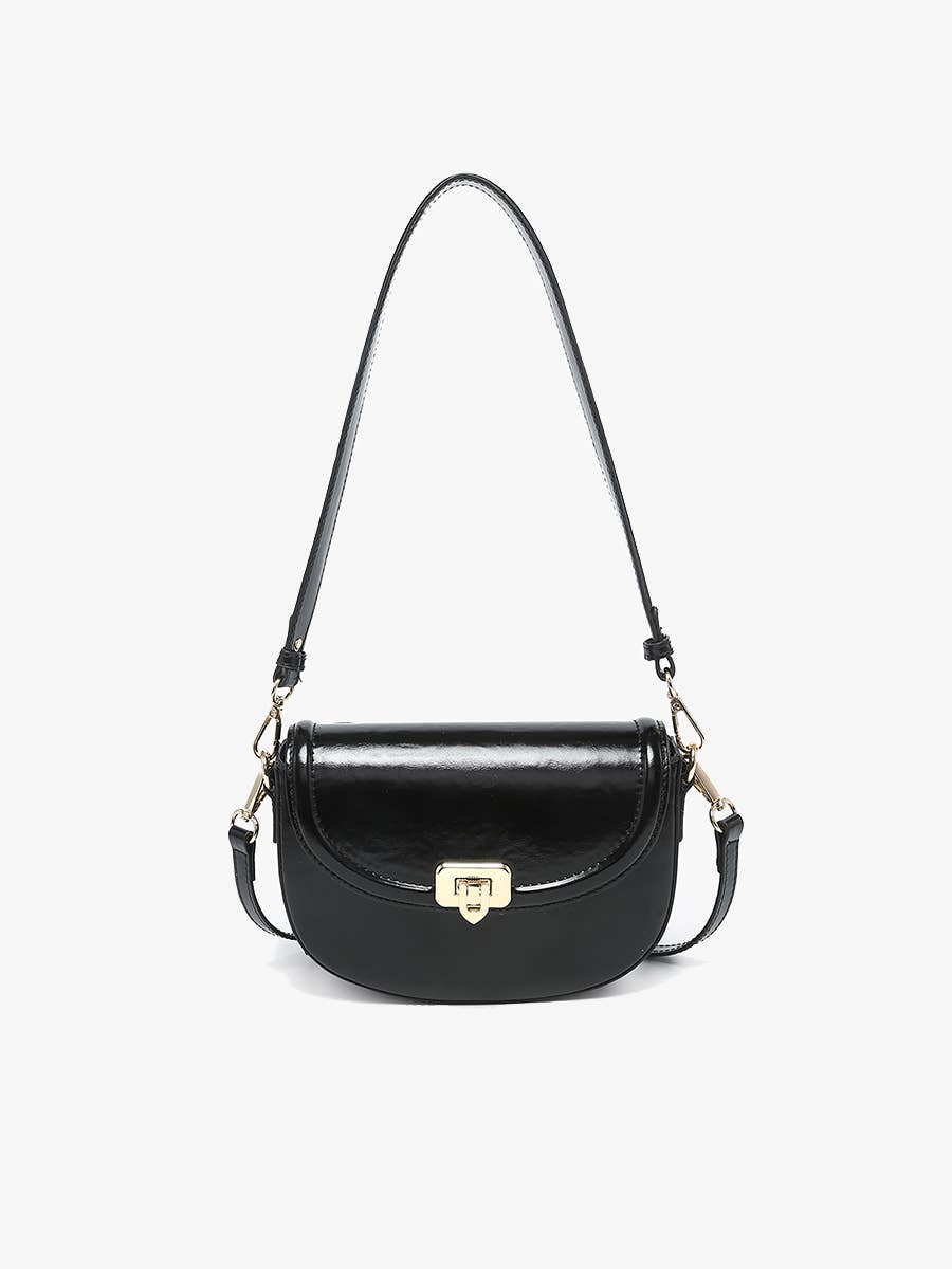 Bristol Shoulder Bag - Handbags - Black - Black - Azil Boutique