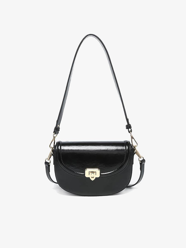 Bristol Shoulder Bag - Handbags - Black - Black - Azil Boutique