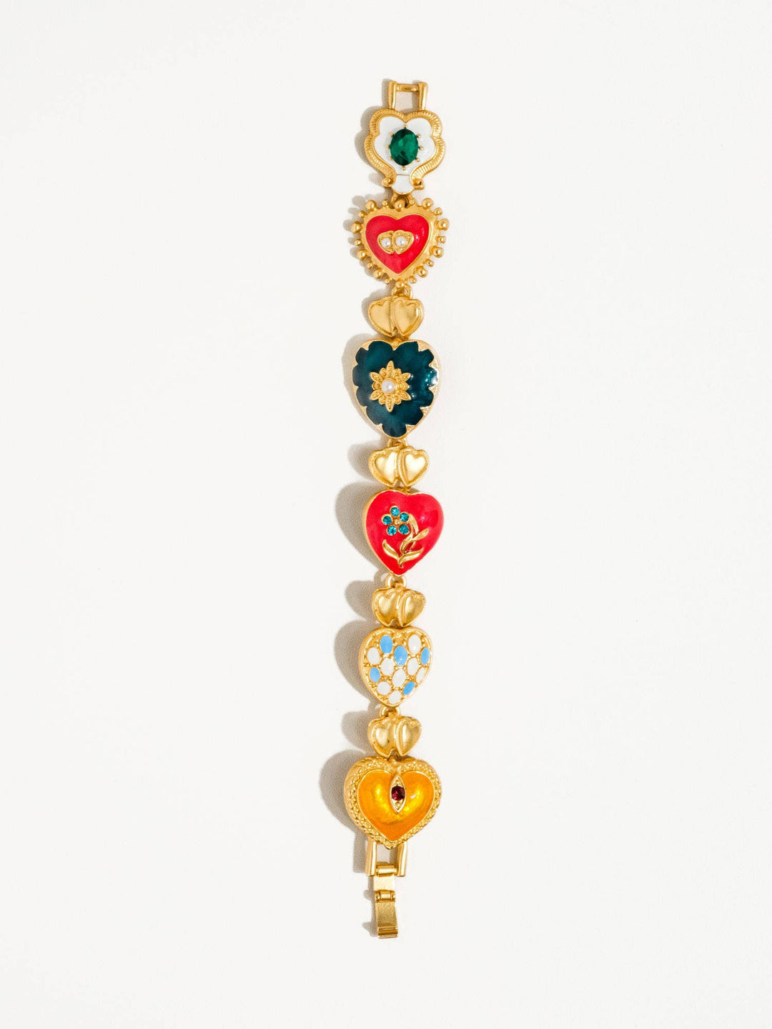 Elysian Baroque Heart Bracelet - Bracelets - - - Azil Boutique