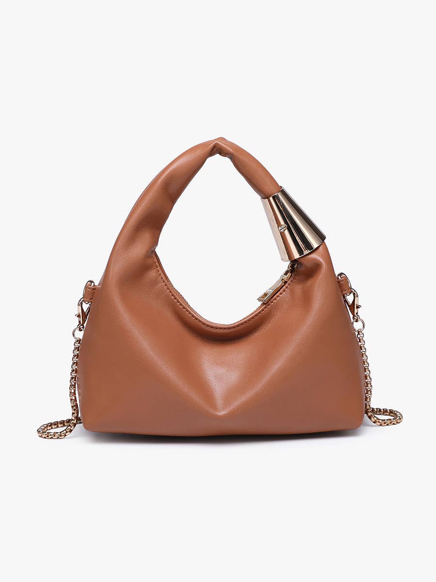 Rosario Gold Top Handle Crossbody Bag - Handbags - - - Azil Boutique