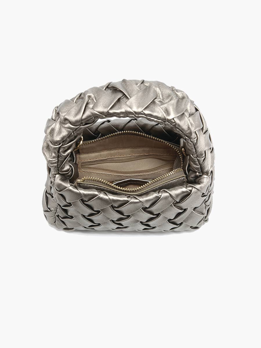 Moxie Woven Mini Crossbody Bag