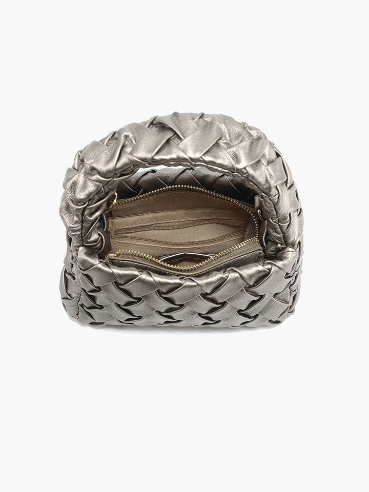 Moxie Woven Mini Crossbody Bag