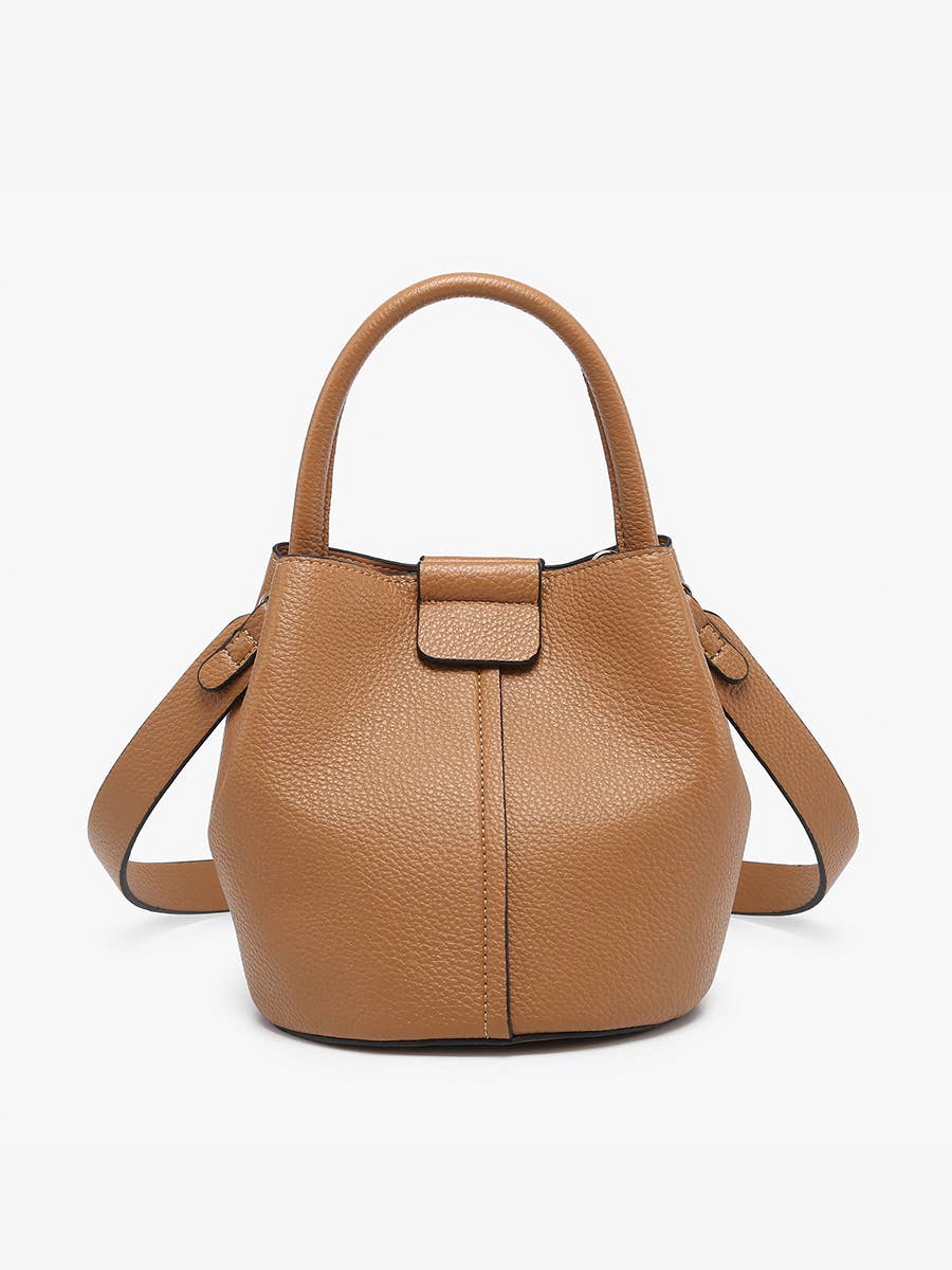 Farrah Bucket Bag - Handbags - Taupe - Taupe - Azil Boutique