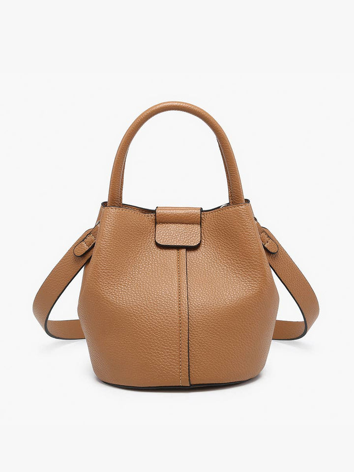 Farrah Bucket Bag - Handbags - Taupe - Taupe - Azil Boutique