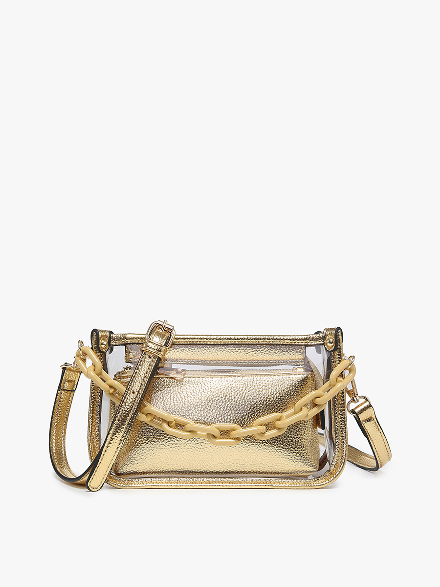 Jessica Clear Stadium Bag - Handbags - - - Azil Boutique