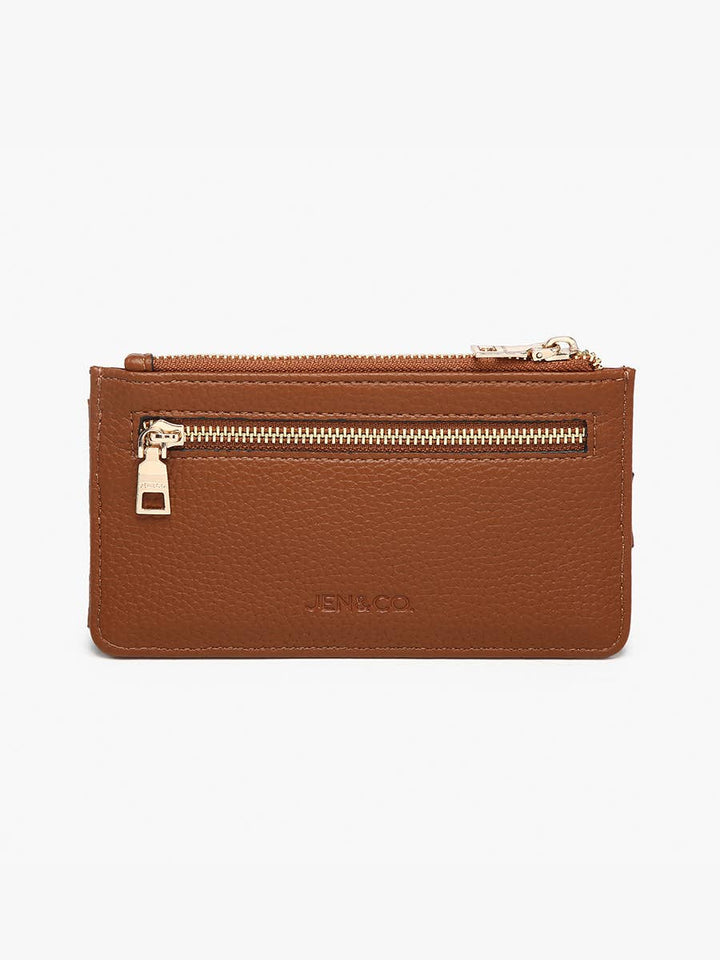 Mae Multi-Card Wallet w/ Strap Snap Closure | WL2541 - Wallets - - - Azil Boutique