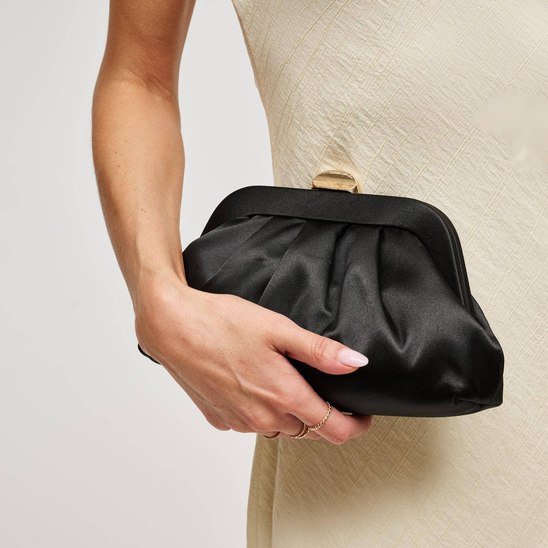 Winter Clutch - Clutch - Black - Black - Azil Boutique