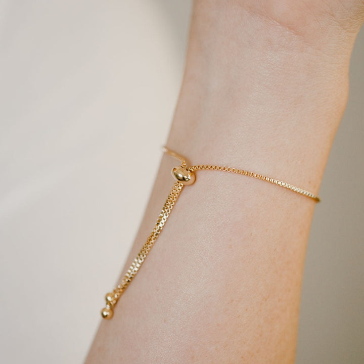 Faux Pearl Adjustable Bracelet