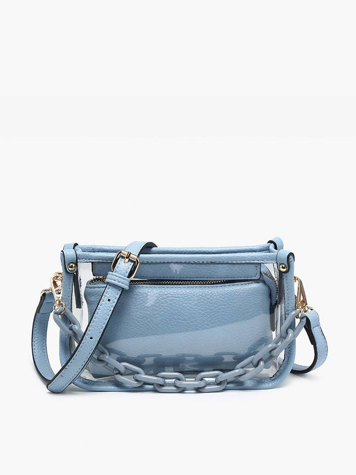 Jessica Clear Stadium Bag - Handbags - - - Azil Boutique