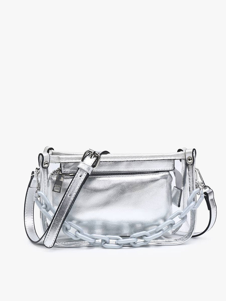 Jessica Clear Stadium Bag - Handbags - - - Azil Boutique