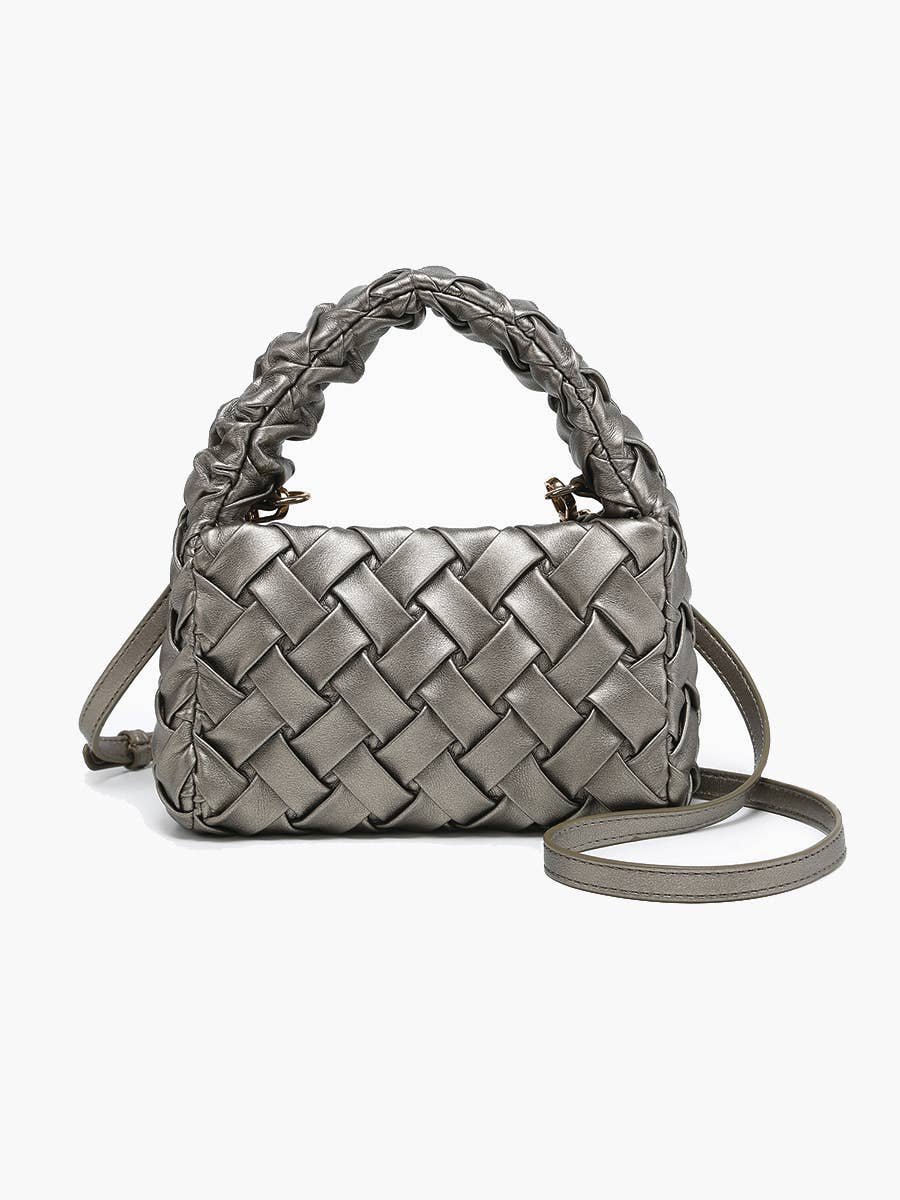 Moxie Woven Mini Crossbody Bag
