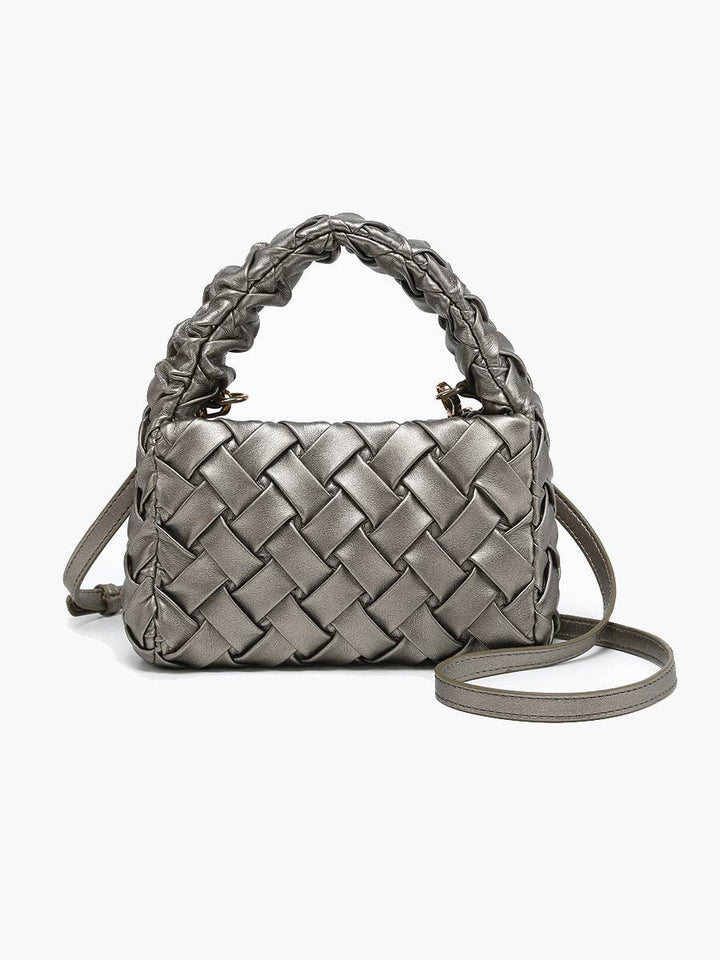Moxie Woven Mini Crossbody Bag