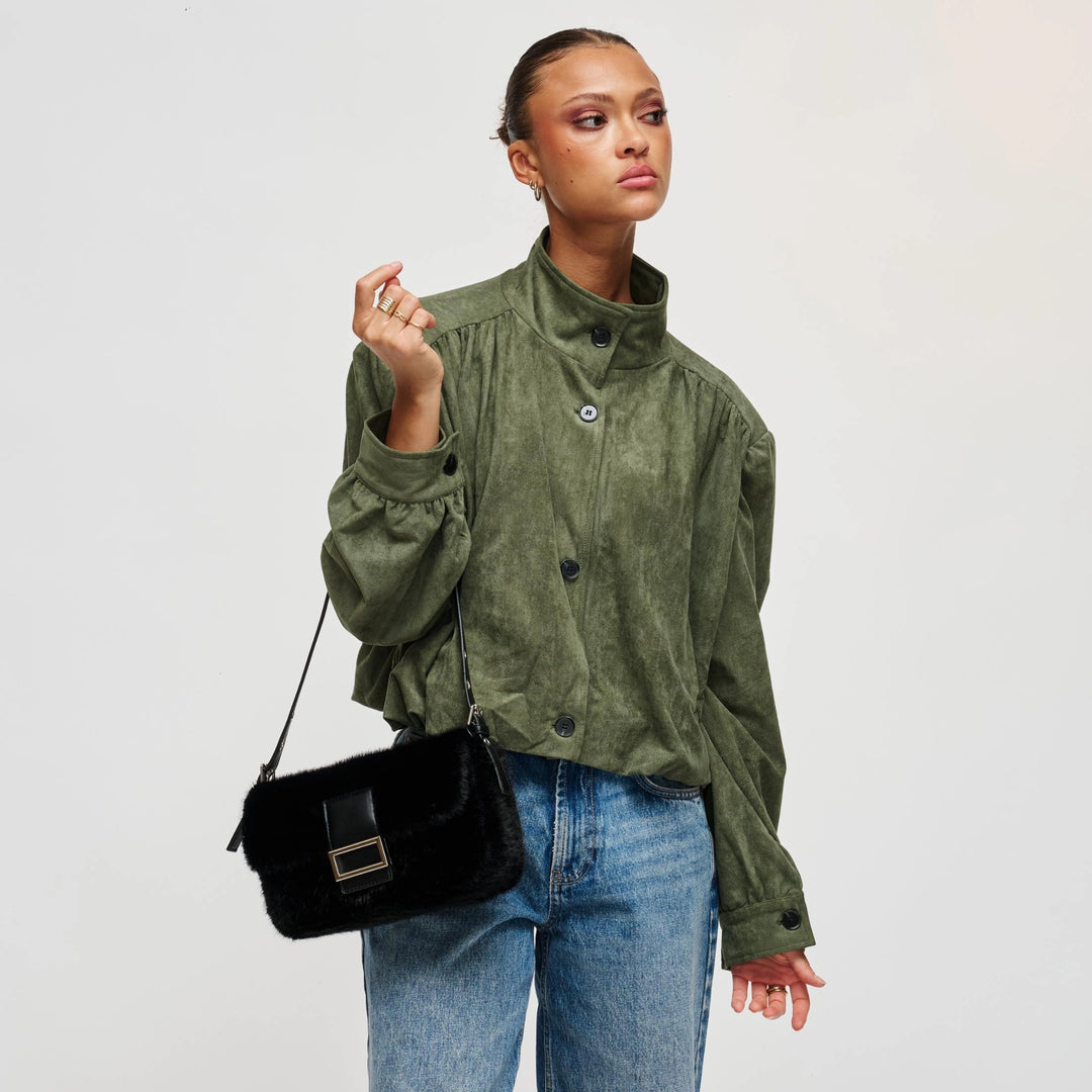 Beverly - Faux Fur Crossbody