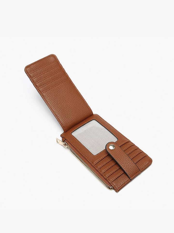Mae Multi-Card Wallet w/ Strap Snap Closure | WL2541 - Wallets - - - Azil Boutique