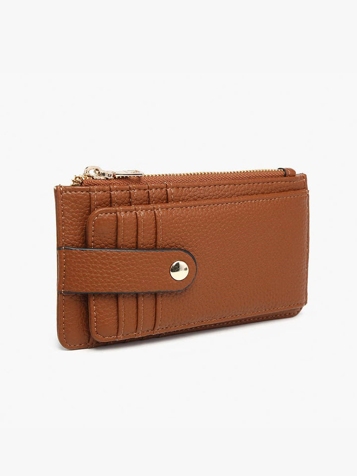 Mae Multi-Card Wallet w/ Strap Snap Closure | WL2541 - Wallets - - - Azil Boutique