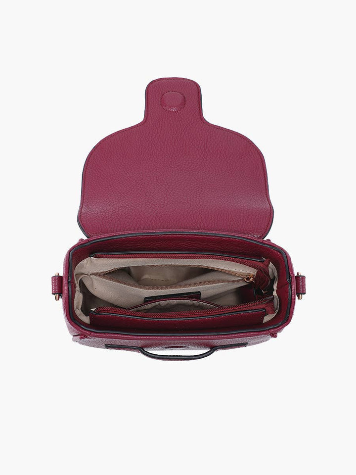 Mable Flapover Crossbody Bag