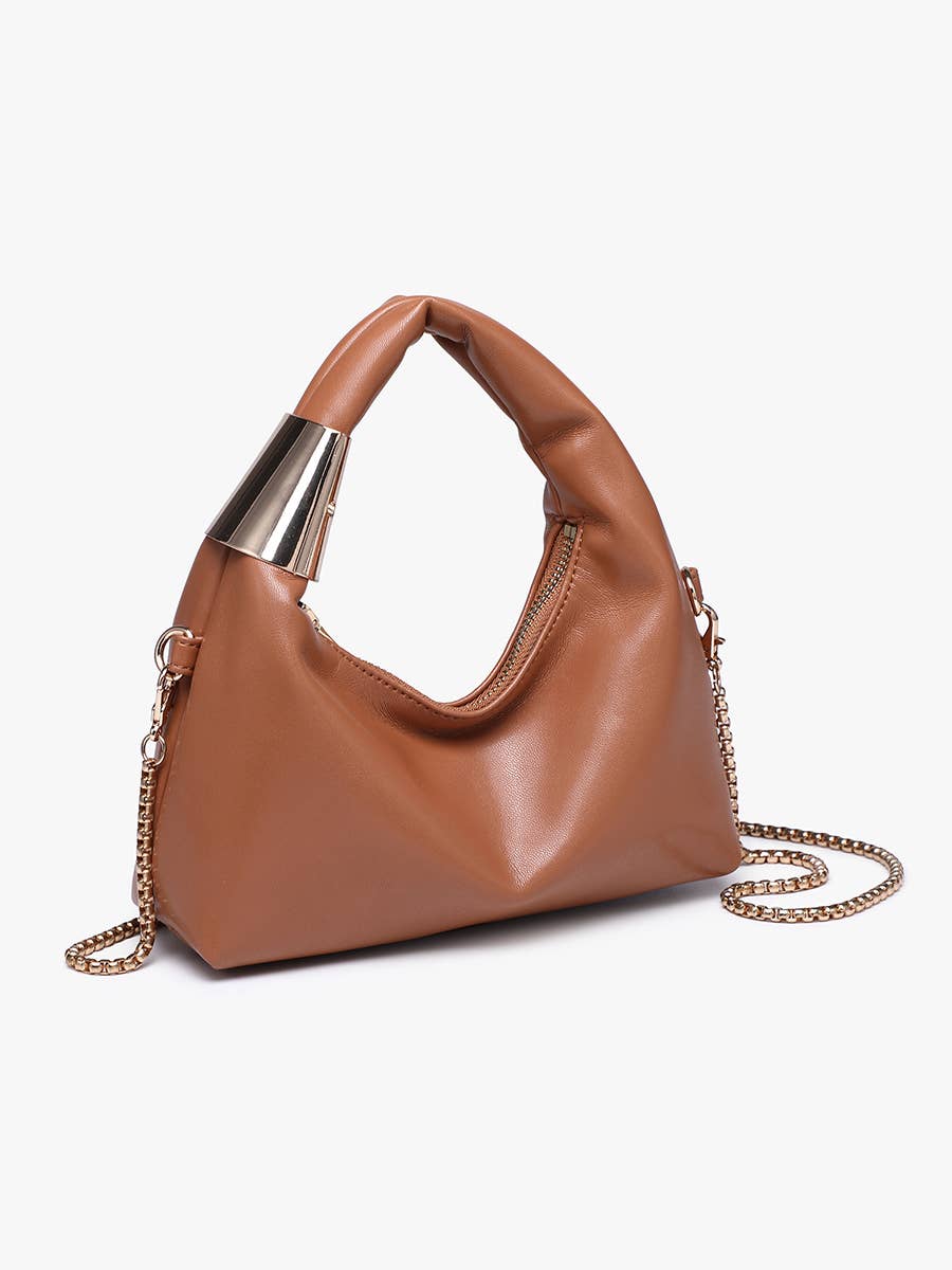Rosario Gold Top Handle Crossbody Bag - Handbags - - - Azil Boutique