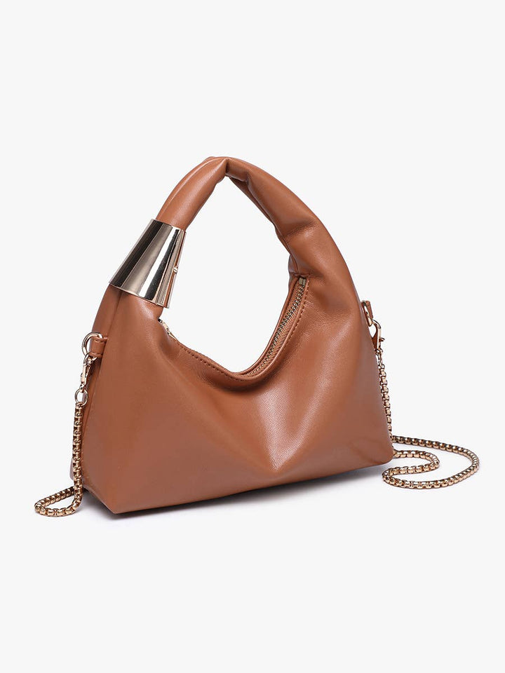 Rosario Gold Top Handle Crossbody Bag - Handbags - - - Azil Boutique
