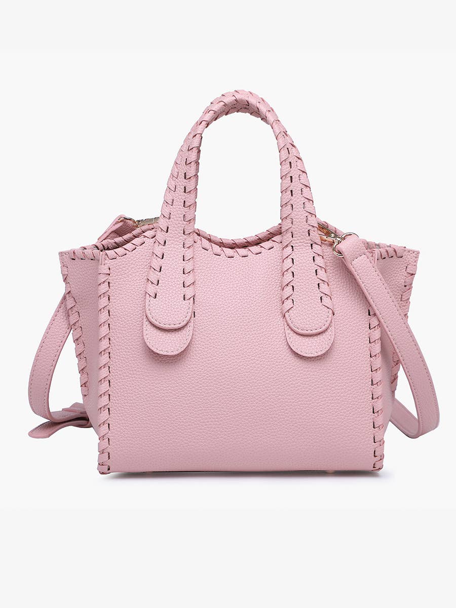 Marla Whipstitch Handbag - Handbags - - - Azil Boutique