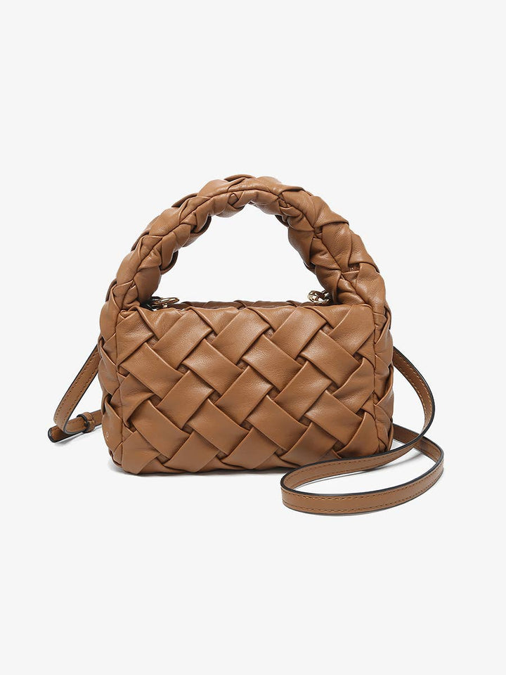 Moxie Woven Mini Crossbody Bag