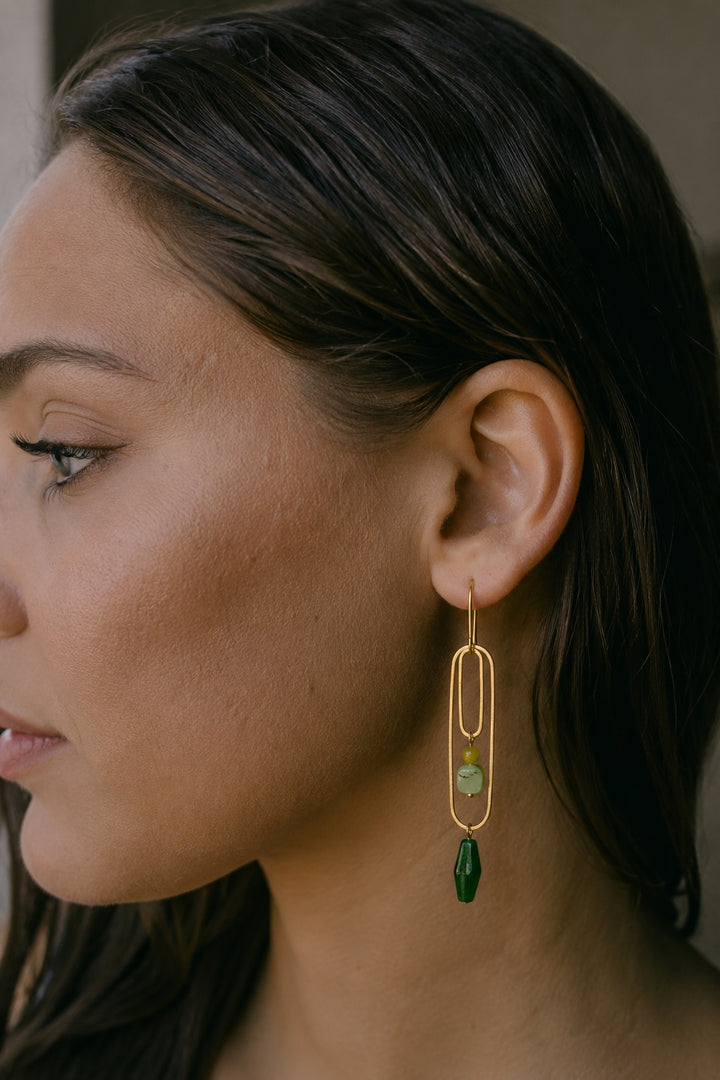 Linked Forest - Earrings - - - Azil Boutique