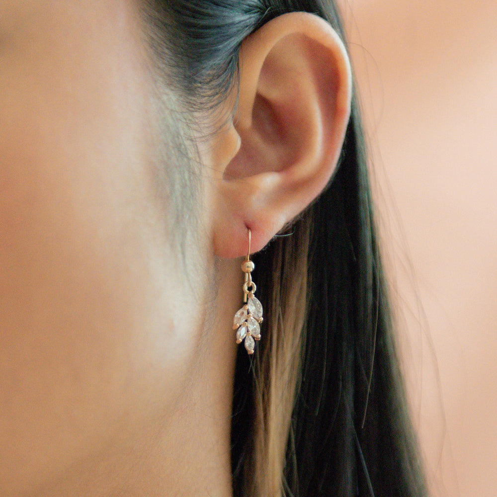 Cascading Multi-Marquis Dangle Earrings - Earrings - - - Azil Boutique