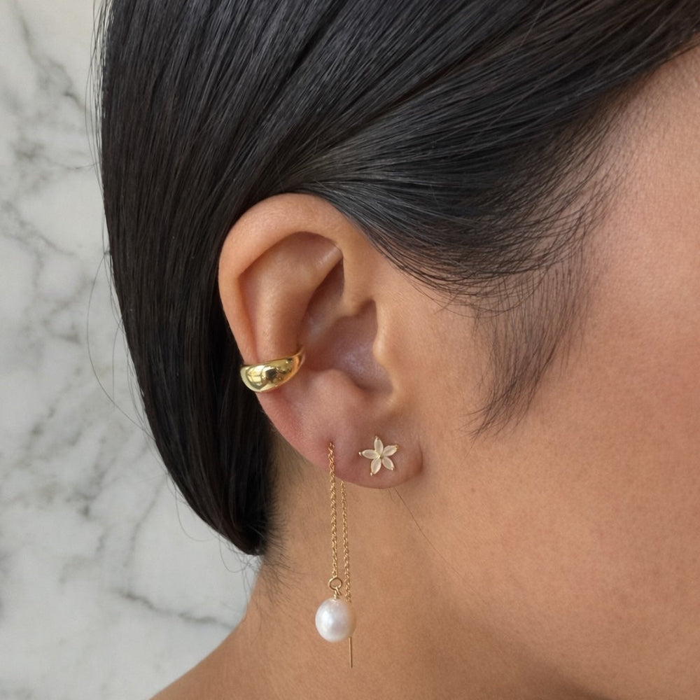 Dome Middle Ear Cuff - Earrings - - - Azil Boutique