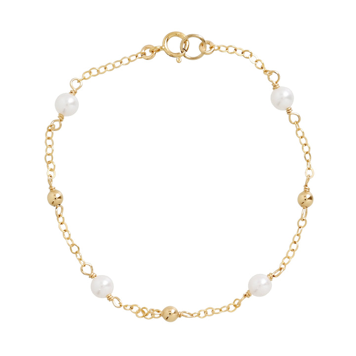 Pearl & Sphere Bracelet - Bracelets -  -  - Azil Boutique