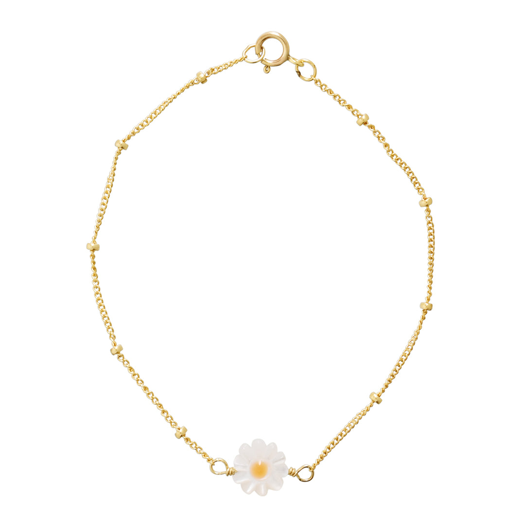 Daisy Ball Chain Bracelet - Bracelets - - - Azil Boutique