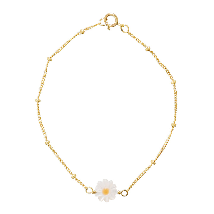 Daisy Ball Chain Bracelet - Bracelets - - - Azil Boutique