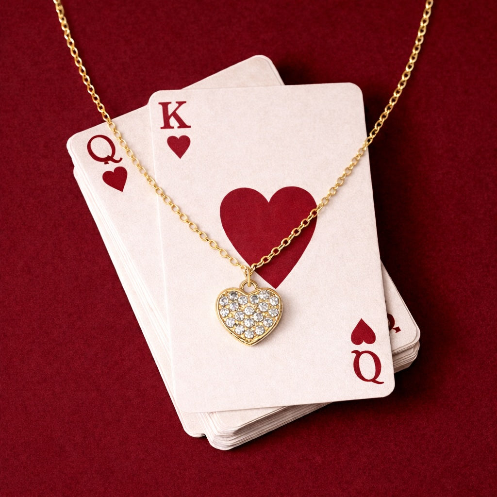 CZ Heart Necklace