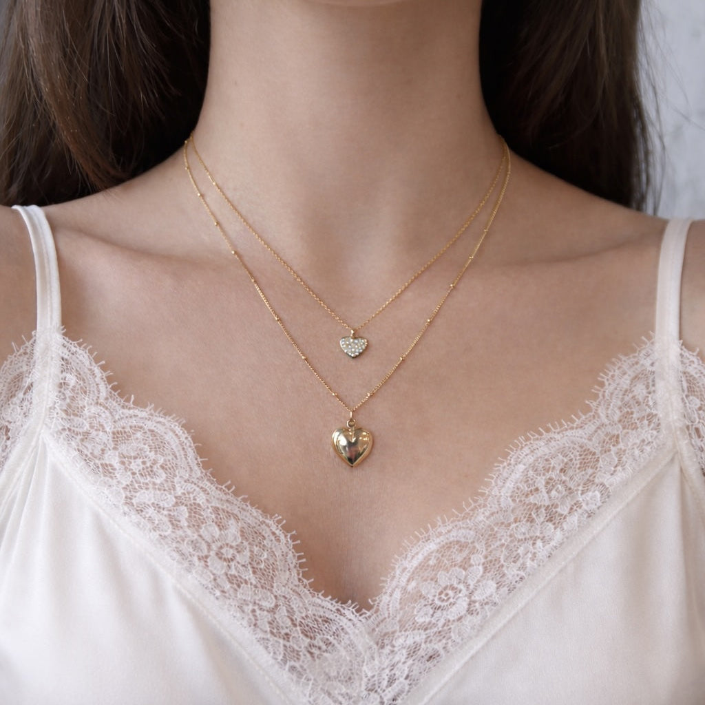 Puffy Heart Necklace