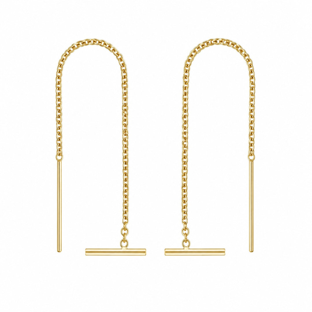 Bar Ear Threader - Jewelry - - - Azil Boutique