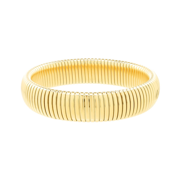 Coiled Bangle - Bracelets - Regular - Regular / Gold - Azil Boutique