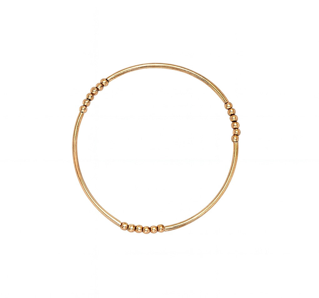 Stretchy Multi-Tube / Bead Bracelet - Bracelets - - - Azil Boutique