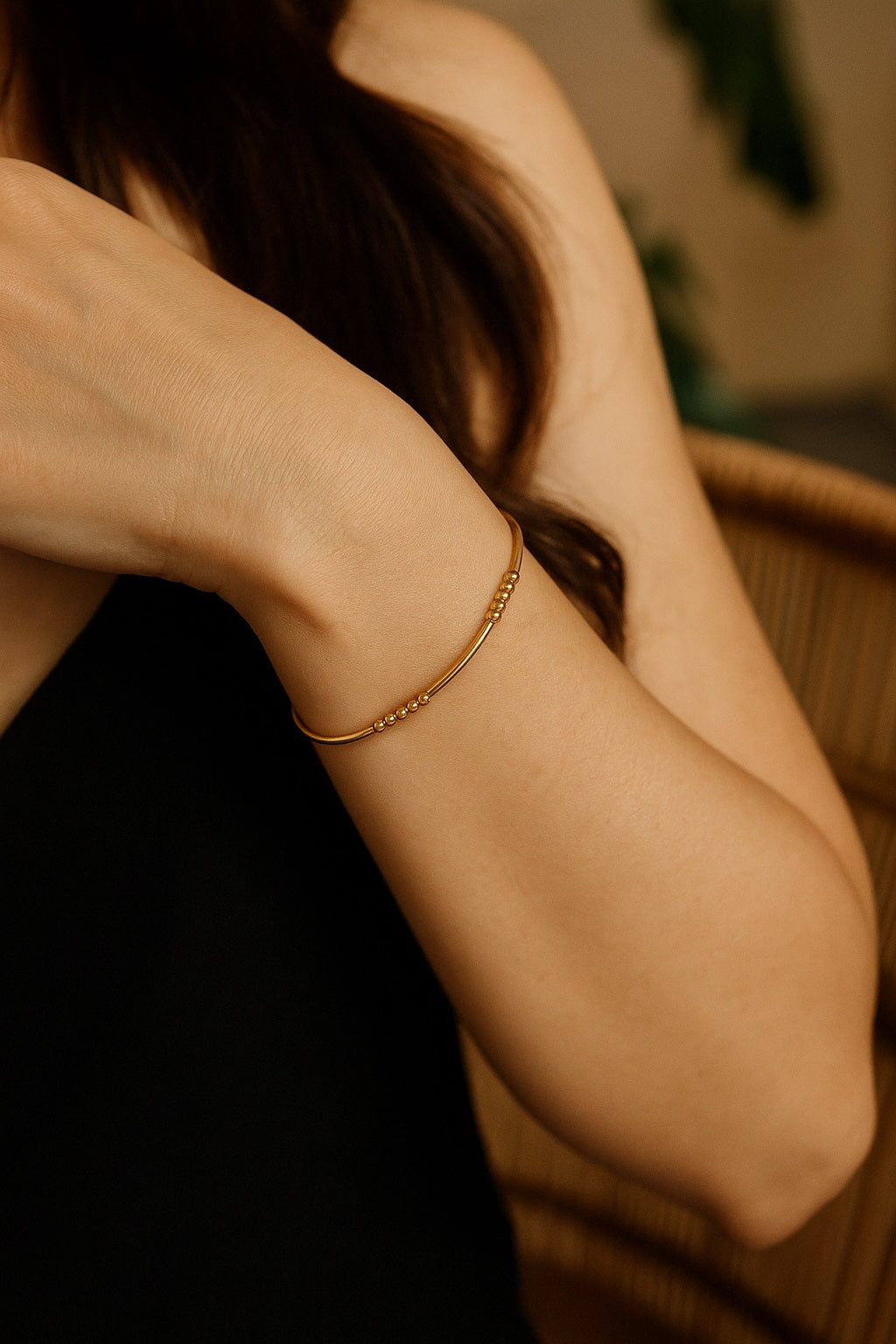 Stretchy Multi-Tube / Bead Bracelet - Bracelets - - - Azil Boutique