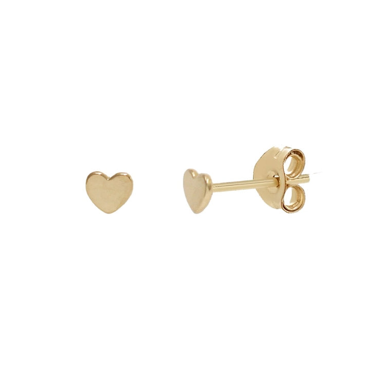 Tiny Heart Studs