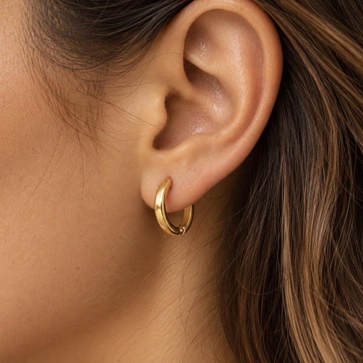 Hinged Hoop Earrings