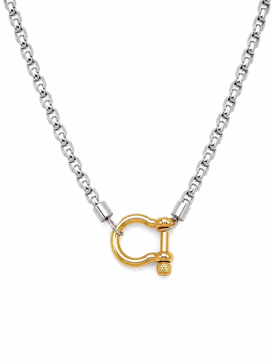 Stainless Steel Carabiner Necklace