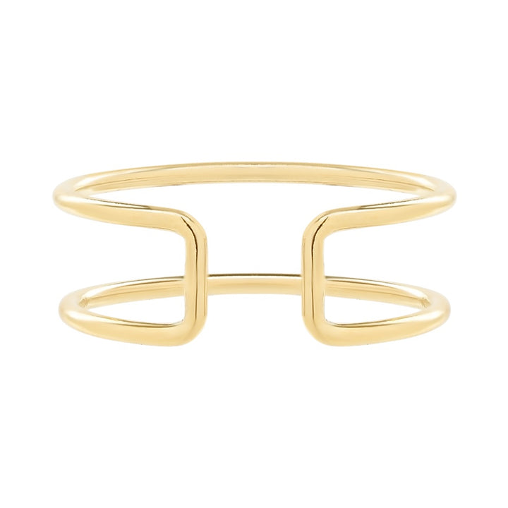 Double Open Band Ring - Rings - S/M - S/M - Azil Boutique