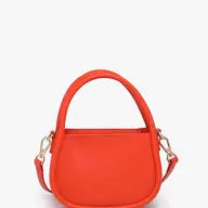 Dakota Mini Crossbody w/ Dual Handles - Handbag - Orange - Orange - Azil Boutique
